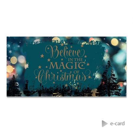 E-card bonne année entreprise magie de noël 
